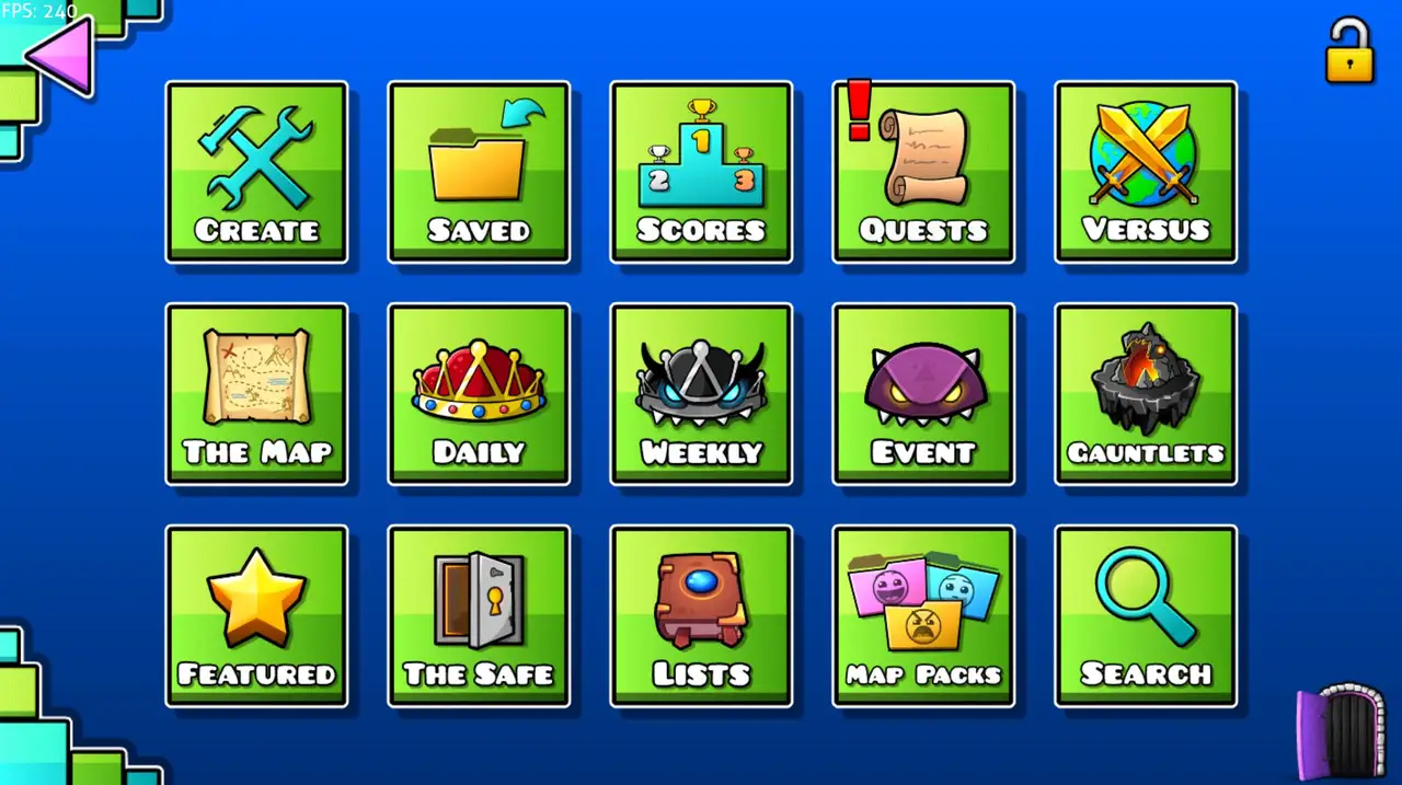 2.2 creator menu