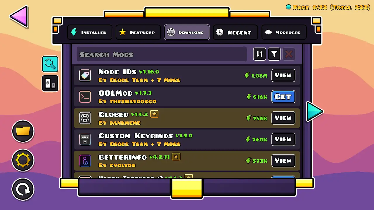 Geode Interface